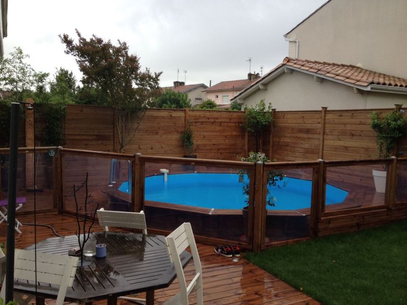 Paysagiste pour installation d'une piscine hors sol à Bordeaux