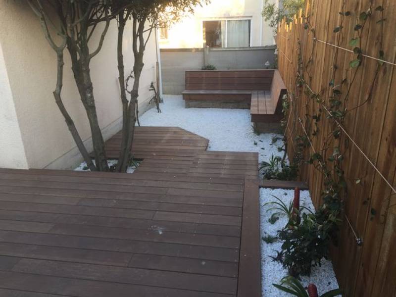 Création de terrasse cosy à Blanquefort