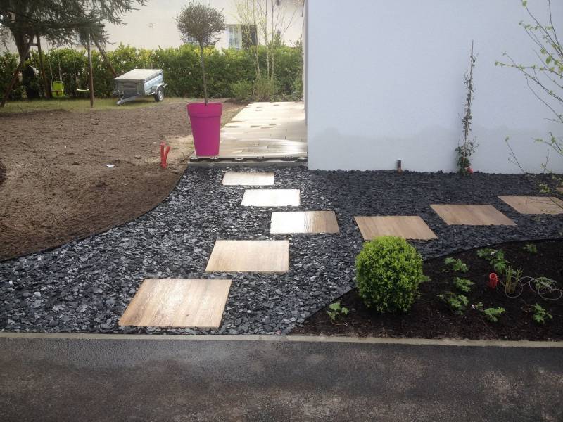 Paysagiste pour création de massifs à Castelnau Médoc