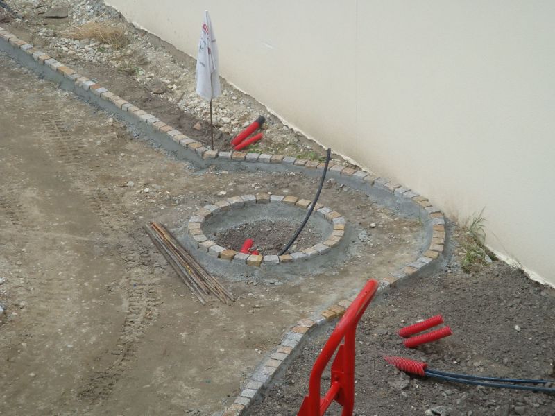 Pose de pavés au Taillan en Médoc