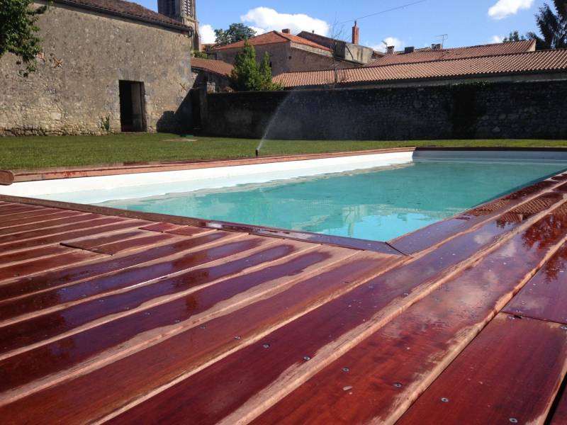 Entreprise pour poser une terrasse en bois exotique à Arsac