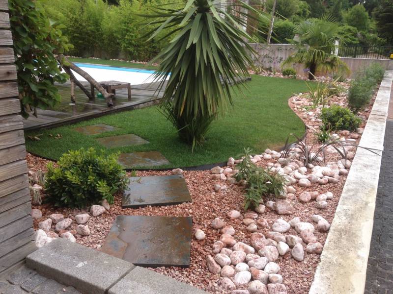 Aménagement d'un jardin exotique à Bordeaux