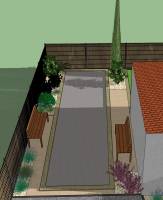 Notre zone d'activité pour ce service Pose de dalle de terrasse avec alignement précis, supports durables et drainage optimisé pour le jardin à côté de